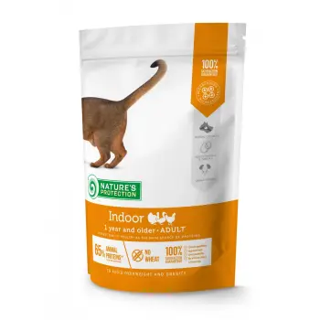 Nature’s Protection Indoor Poultry Adult Cat 400g