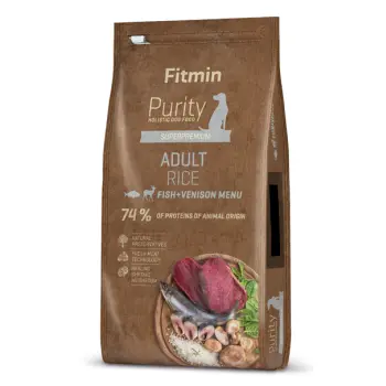 Fitmin Purity Adult Rice Fish&Venison 2kg