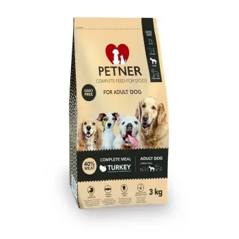 PETNER Adult Large Breeds Z Indykiem 3kg