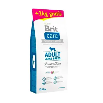 Brit Care Adult Large Breed Lamb & Rice 12kg + 2kg