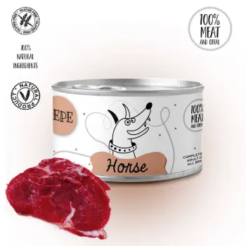 Paka Zwierzaka Pepe Wet Food Horse Konina 410g