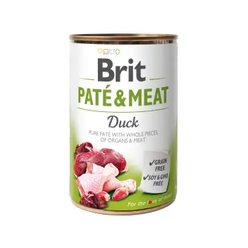 Brit Pate & Meat Z Kaczką 400g