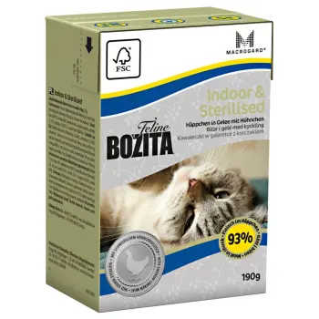 BOZITA Feline Indoor Sterilised 190g