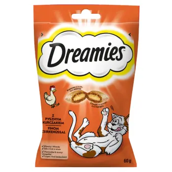 DREAMIES Przysmak Dla Kota Z Kurczakiem 60g