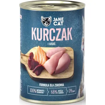 John Dog Jane Cat Kurczak I Łosoś 400g