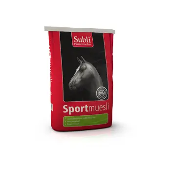 Subli Paardenvoeders Sportmuesli Bezglutenowa Pasza Sportowa 15kg