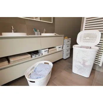 Curver Infinity Kosz Na Bieliznę Biały 60l