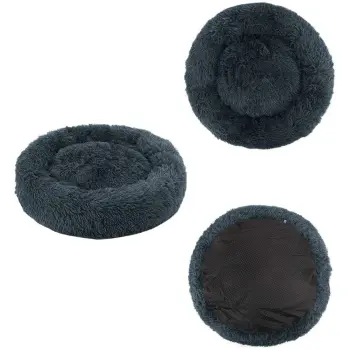 Leobert Sp. Z O. o. Legowisko Pluszowe S 40cm Ciemnoszary