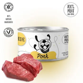 Paka Zwierzaka Pepe Wet Food Pork Wieprzowina 410g