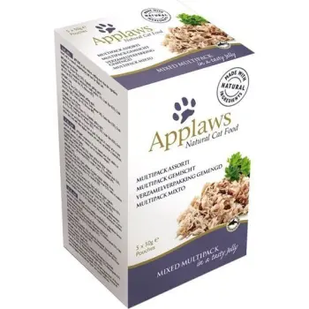 APPLAWS Natural Cat Food Multipack In Jelly 5x50g