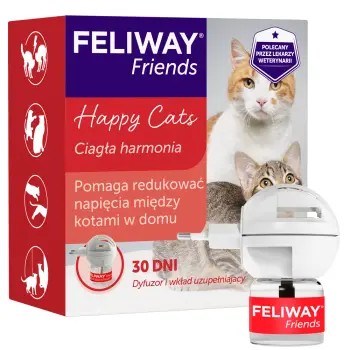 Ceva Animal Health Polska Sp. Z O.o Feliway Friends Dyfuzor 48ml + Wkład 48ml