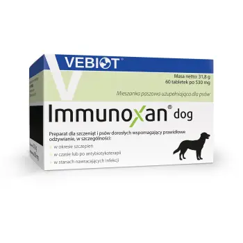 Nutrifarm Sp. Z O.o. Vebiot Immunoxan Dog 60 Tabletek