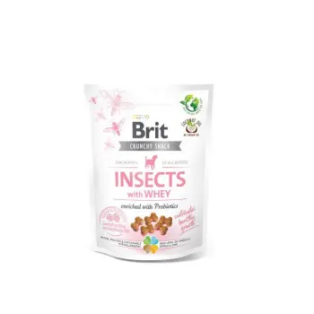 Brit Care Dog Crunchy Cracker Puppy Insects Rich In Whey 200g