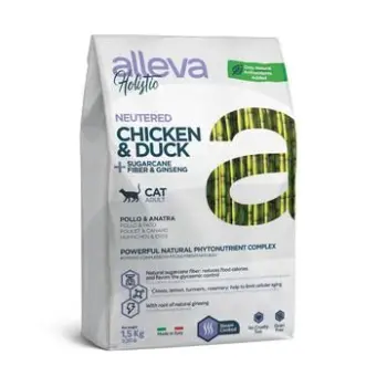 Alleva Holistic Sterilized Chicken & Duck + Aloe vera & Ginseng 10kg