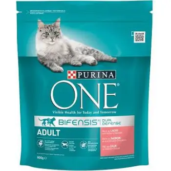 Purina One Cat Adult Karma Z Łososiem Dla Kota 800g