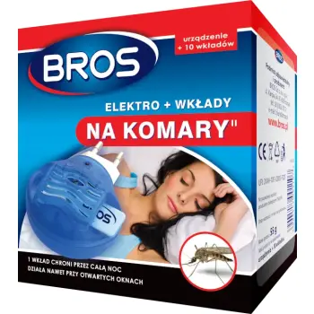 Bros Elektro + Wkłady Na Komary 10szt