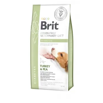 Brit Grain Free Veterinary Diet Dog Diabetes Indyk Z Groszkiem 2kg