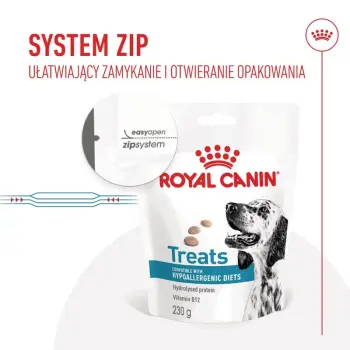 ROYAL CANIN Hypoallergenic Treats Przysmak dla Psów 230g