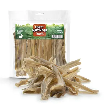 Królik skóra naturalna 100% gryzak, 100g