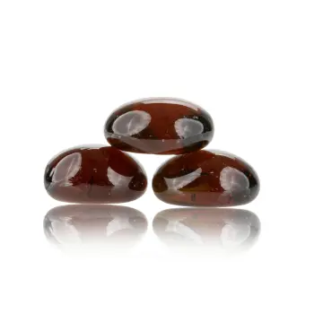 Ozdoba płaska Happet OS17 szklana burszt. w siatce