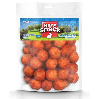 Chrupiące kuleczki z królikiem 100g