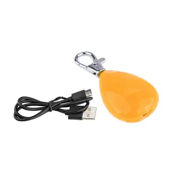 Zawieszka LED pomarańczowy diament