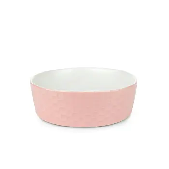 Miska ceramiczna 12cm różowa