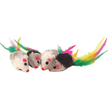 K085 myszki 4,5cm, zestaw 4 szt.