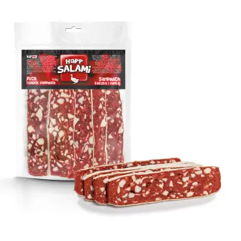 Salami sandwich z kaczką i mintajem 100g