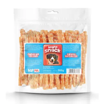 Kabanos z kurczaka z ryżem Happet GM91 500g