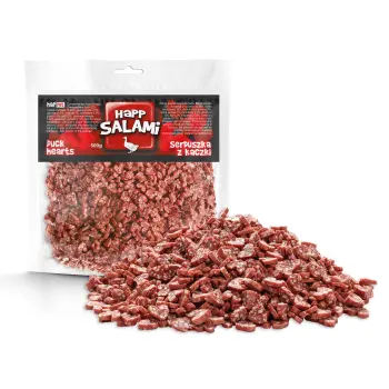 Salami z kaczki serduszka 500g