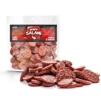 Chipsy z salami z kaczki 500g