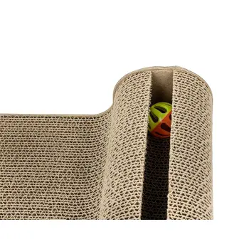 Drapak dla kota kartonowy tekturowy z naturalną kocimiętką Happet MUFASA