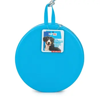 Podwójna miska silikonowa turystyczna składana zamykana 2x0,7l