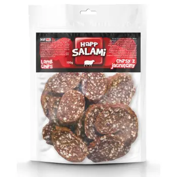 Chipsy z salami z jagnięciny 100g