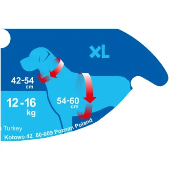 Szelki air comfort XL beżowe