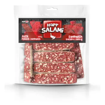 Salami sandwich z kaczką i mintajem 500g