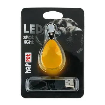 Zawieszka LED pomarańczowy diament