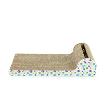 Drapak dla kota kartonowy tekturowy z naturalną kocimiętką Happet MUFASA