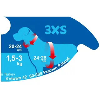 Szelki air comfort 3XS khaki