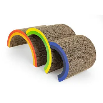 Drapak dla kota kartonowy tekturowy z naturalną kocimiętką Happet SARABI