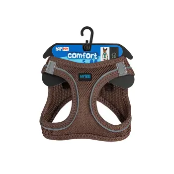 Szelki air comfort XS brązowe