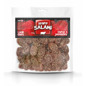 Chipsy z salami z jagnięciny 500g