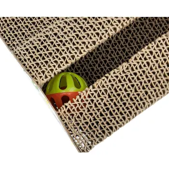 Drapak dla kota kartonowy tekturowy z naturalną kocimiętką Happet MUFASA