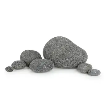 Lawa czarna otoczaki pebbles 2-3cm 1 kg