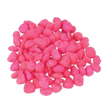 Żwirek do akwarium Happet fluor róż 0.3cm 0.5kg