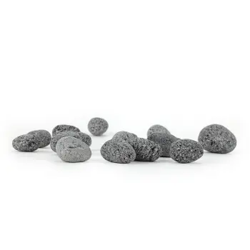 Lawa czarna otoczaki pebbles 2-3cm 1 kg