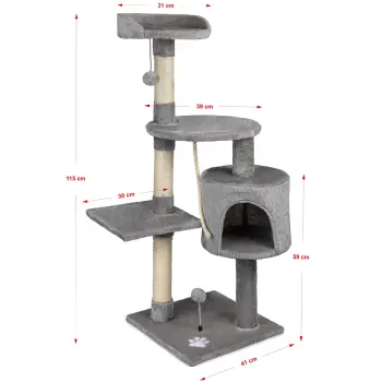 Drapak dla kota 115 cm CT12