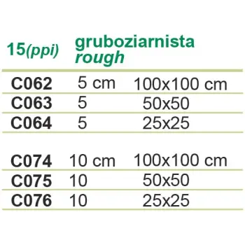 Gąbka do filtra gruboziarnista 15ppi 50x50x10cm Happet