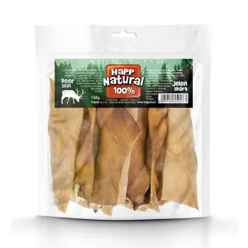 Jeleń skóra 100% naturalna gryzak, 150g